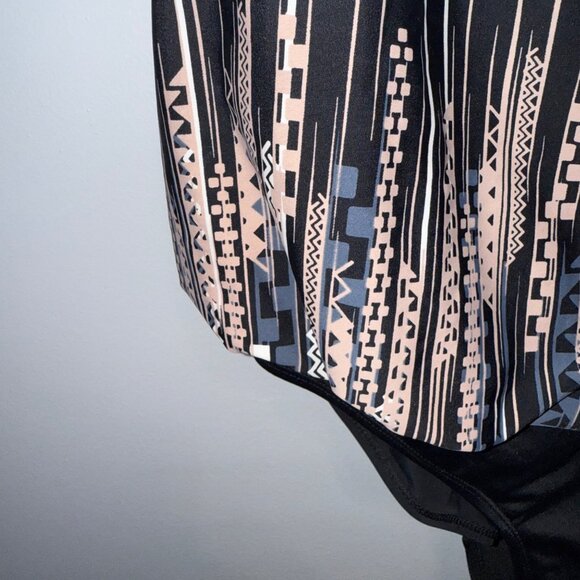 Swimsuits for All Aztec Print Swimsuit One Piece Geometric Design Size 18 - Picture 4 of 9